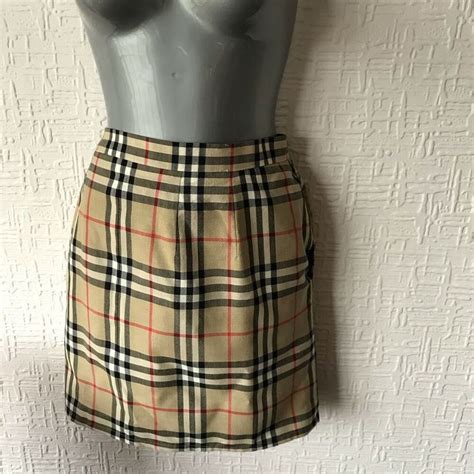 vintage burberry skirt ebay